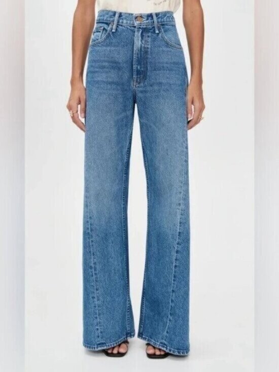 MOTHER Denim - New! MOTHER The Lemon Twist High-Rise Flare Jeans